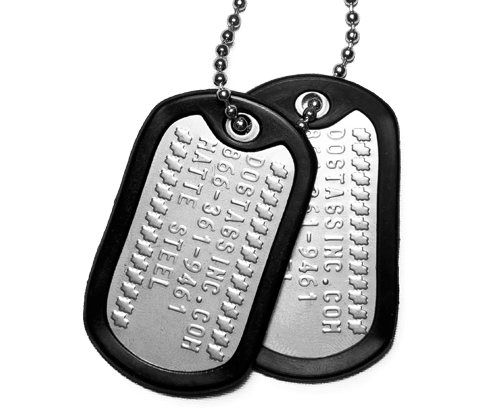 Military Dog Tags Png