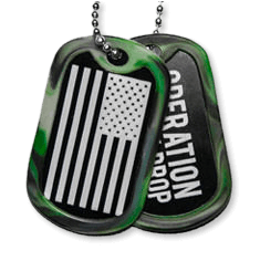 Engraved<br>Dog Tag Sets