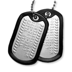 Military Dog Tag Pricing